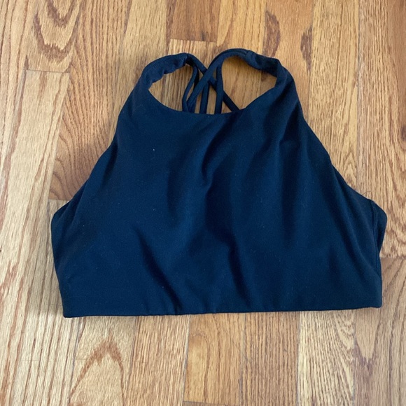 Athleta High Neck Sports Bra Size Medium - Picture 4 of 4